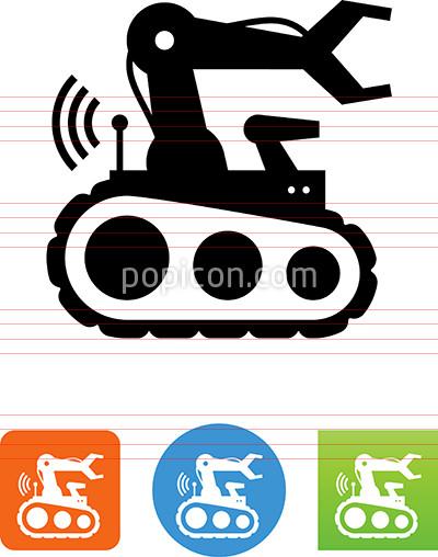 400x508 Police Robot Icon