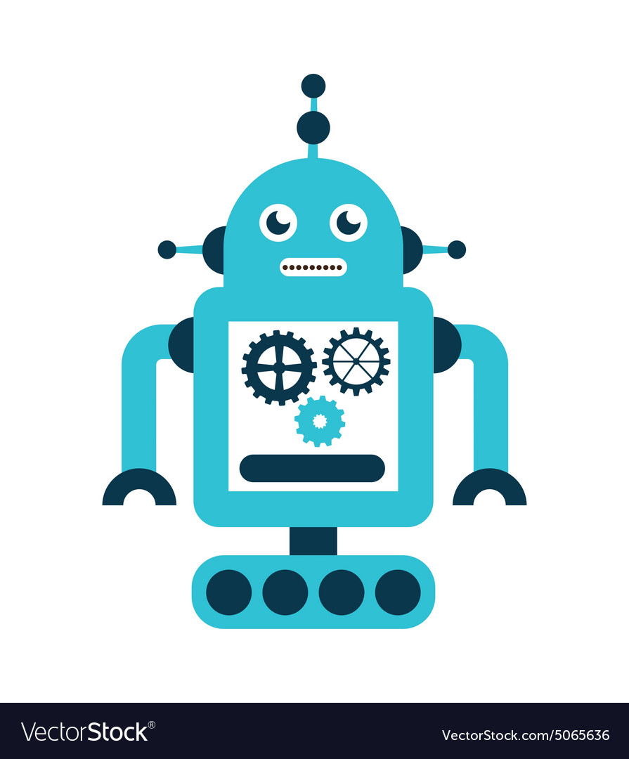 895x1080 Robot Icon Vector
