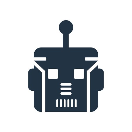 450x450 Robot Icon Vector Isolated On White Background, Robot Transparent