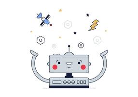 286x200 Robot Free Vector Art