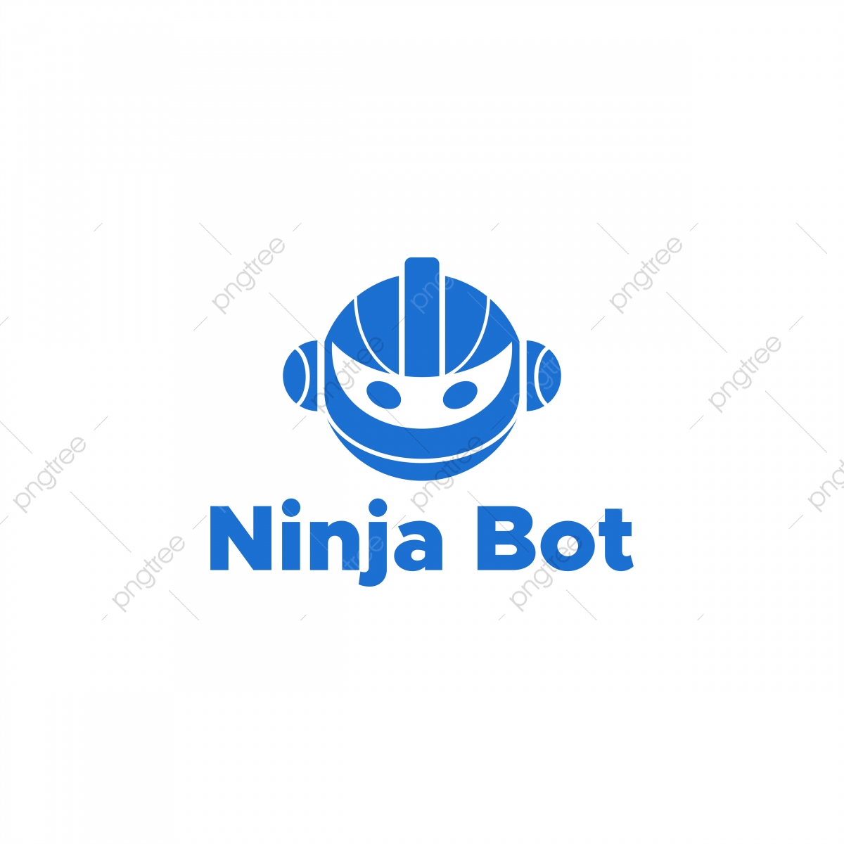 1200x1200 Robot Ninja Logo, Logotype, Identity, Creative Png And Vector