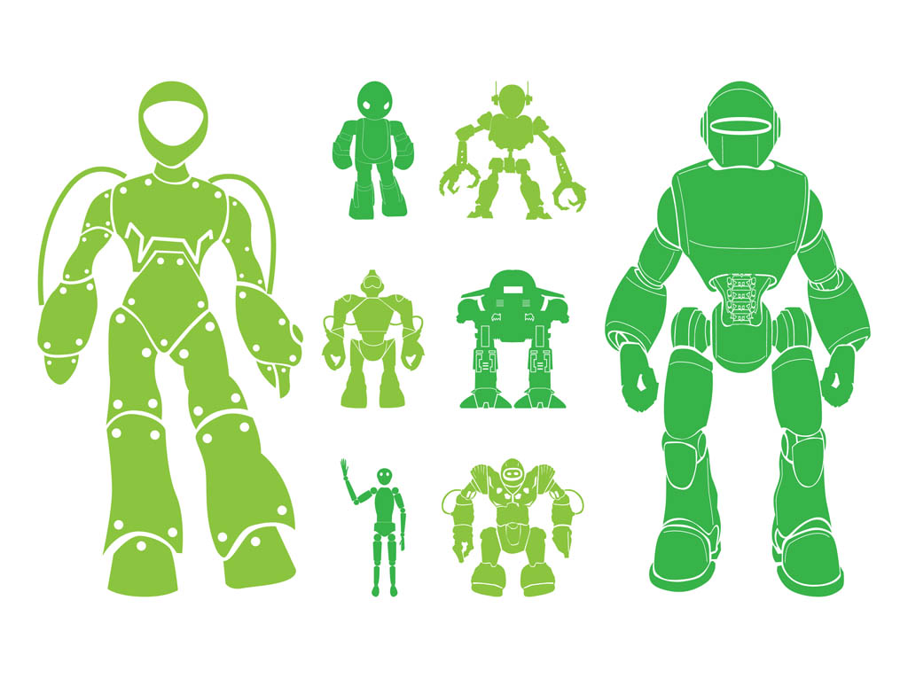 1024x765 Robots Graphics Vector Art Graphics