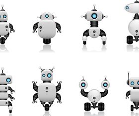 280x235 Robot Vector