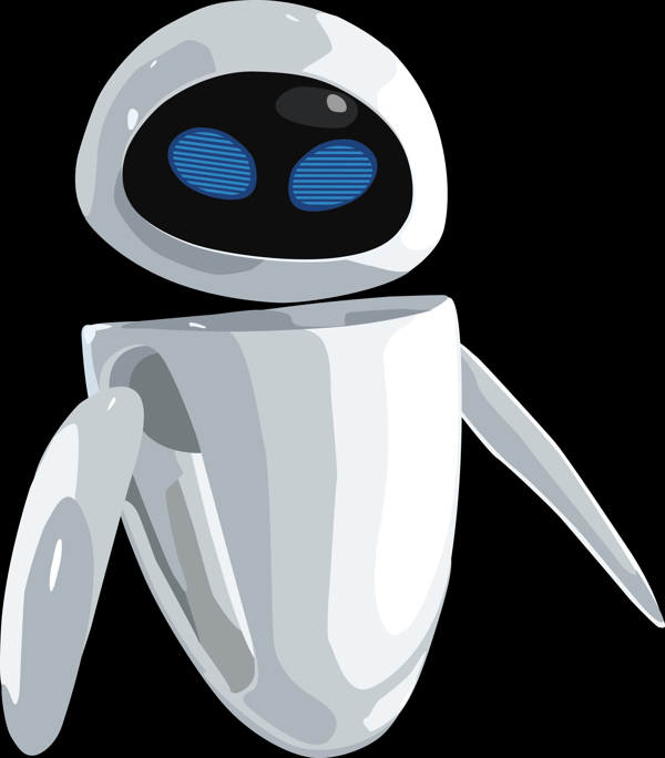 600x684 Eve Vector Robot Art Digitalart Io