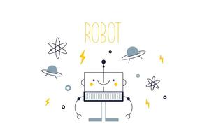 286x200 Robot Free Vector Art