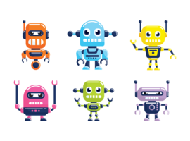 270x200 Robot Free Vector Art