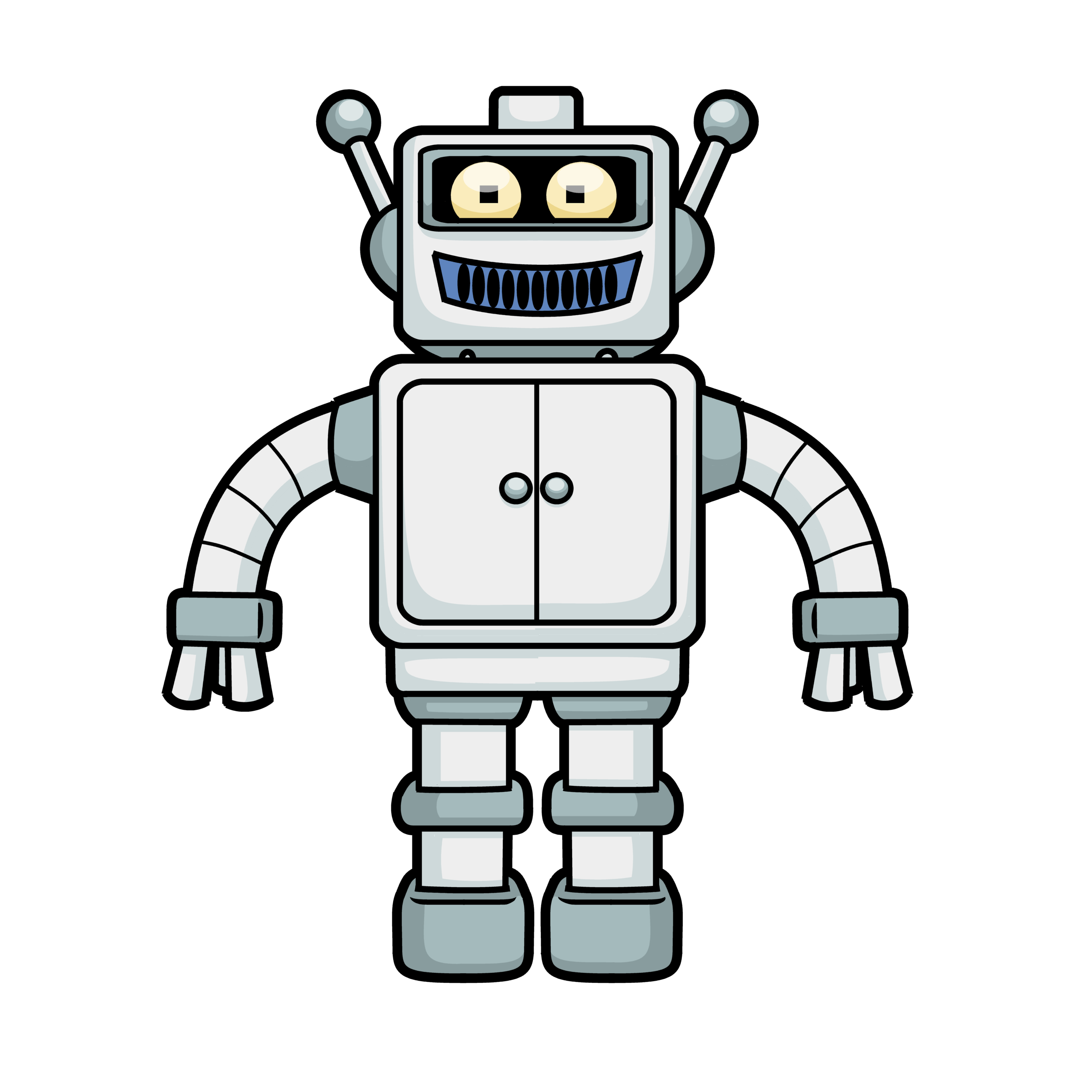 2500x2500 Clipart In Robot Cartoon, Vector Robot