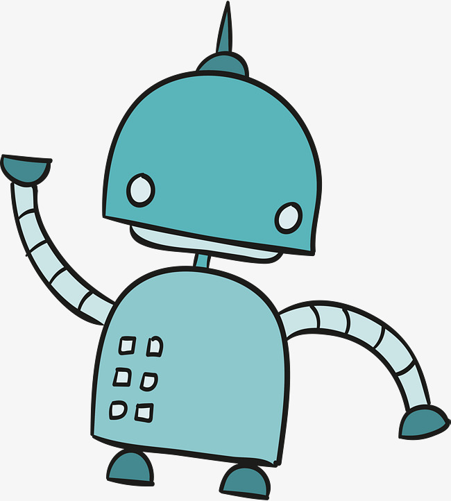 650x722 Cute Green Robot, Green Vector, Robot Ve