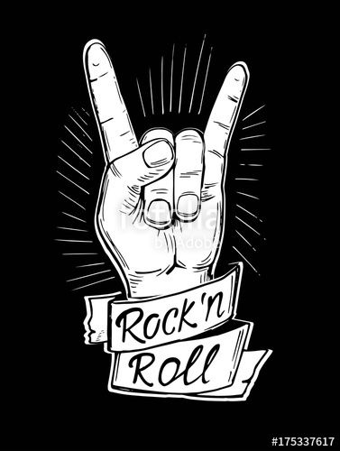 Rock And Roll Vector at Vectorified.com | Collection of Rock And Roll ...