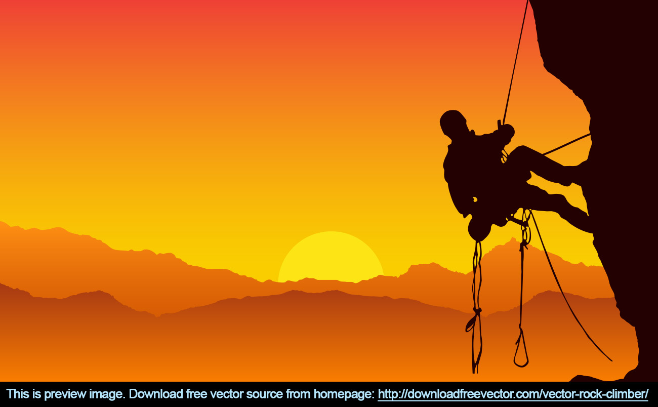 Rock Climber Free Vector 1300x804 Rock Climber Free Vector