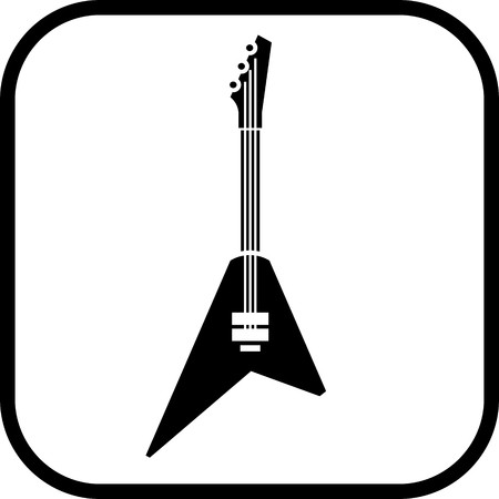 Rock Guitar Vector