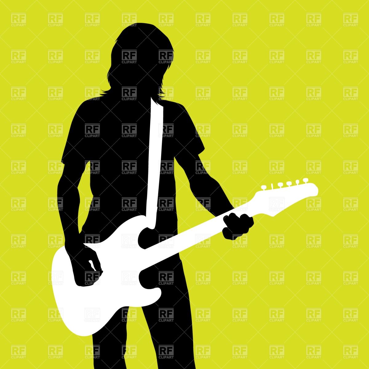 1200x1200 Guitarist Vector Image Of People Prague