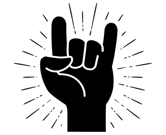 Rock Hand Vector at Vectorified.com | Collection of Rock Hand Vector ...