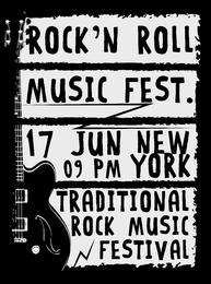 193x260 Rock N Roll Vector Graphics To Download