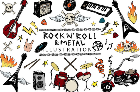 562x368 Free Vectors Rock N Roll Free Vector Download