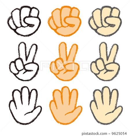 Rock Paper Scissors Vector at Vectorified.com | Collection of Rock ...