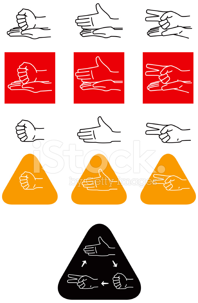 Hand Gestures Rock, Paper, Scissors Stock Vector 670x1024 Hand Gestures Rock, Paper, Scissors Stock Vector