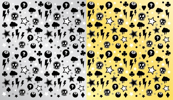 580x336 Punk Rock Pattern Free Vector In Encapsulated Postscript