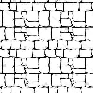 300x300 Vector Seamless Texture Stones Brown Colors Rock Stone Wall