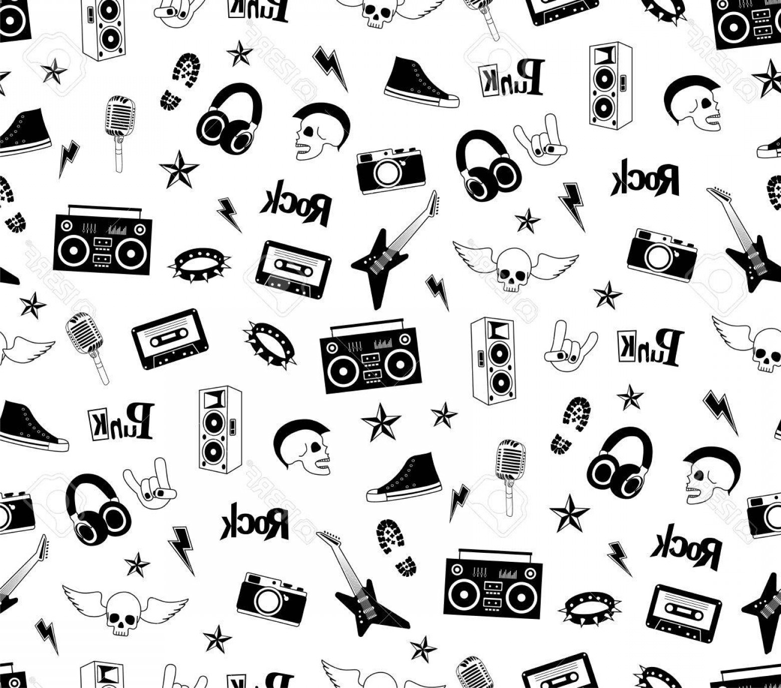 Rock Pattern Vector at Collection of Rock Pattern