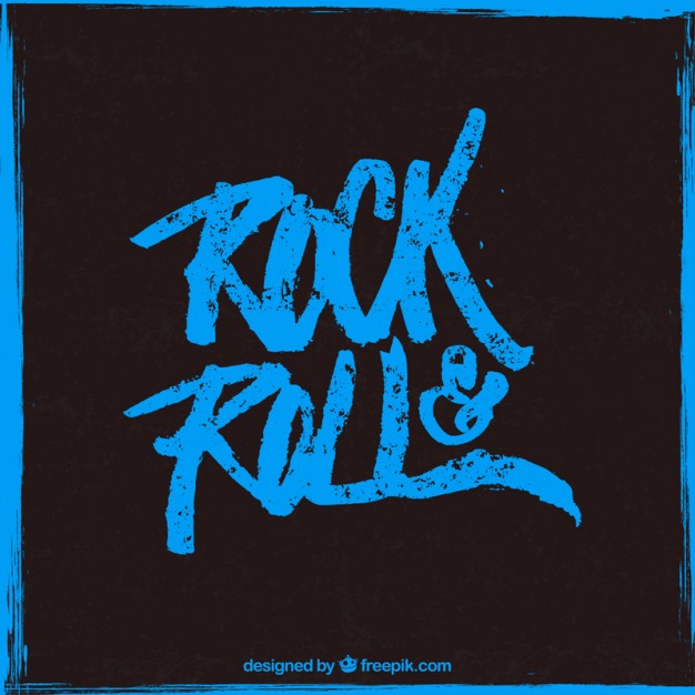 Rock And Roll Poster Vector Free Download 626x626 Rock And Roll Poster Vector Free Download