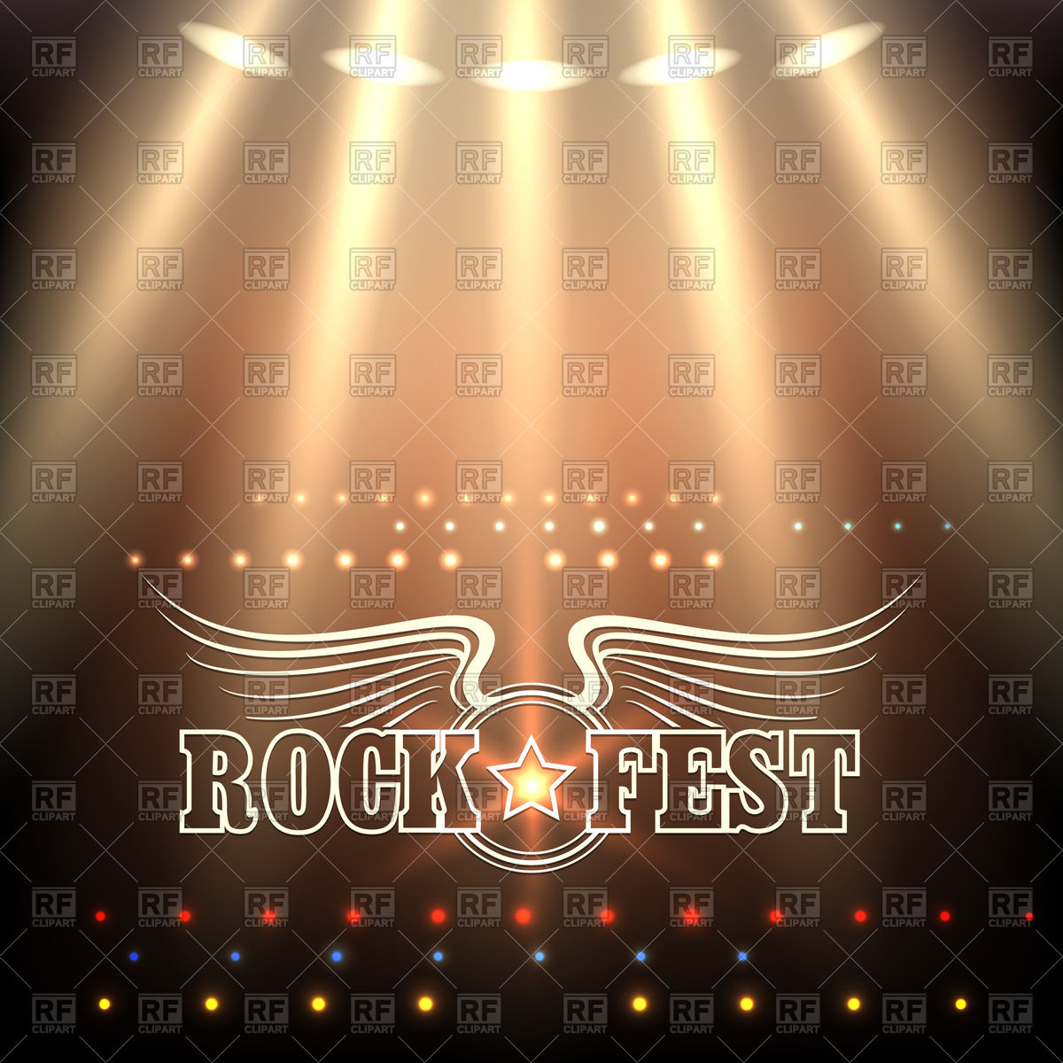 Rock Festival Poster Template Vector Image Of Backgrounds 1200x1200 Rock Festival Poster Template Vector Image Of Backgrounds