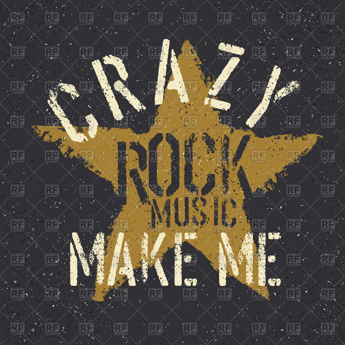 Rock Music Make Me Crazy 1200x1200 Rock Music Make Me Crazy