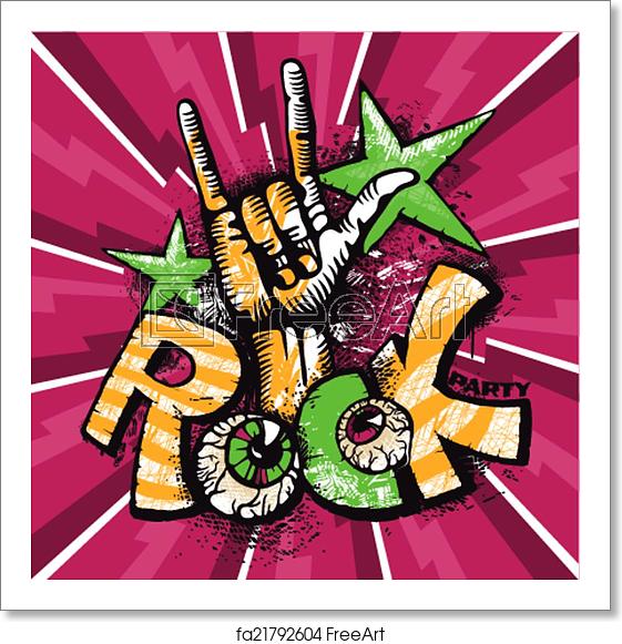 Free Art Print Of Grunge Rock Poster Grunge Rock Poster Vector 561x581 Free Art Print Of Grunge Rock Poster Grunge Rock Poster Vector