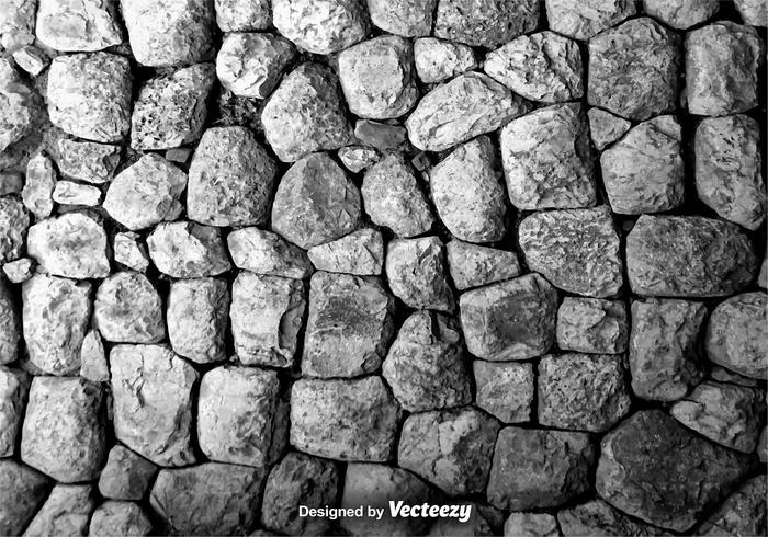 700x490 Vector Texture Of A Wall Of Rocks