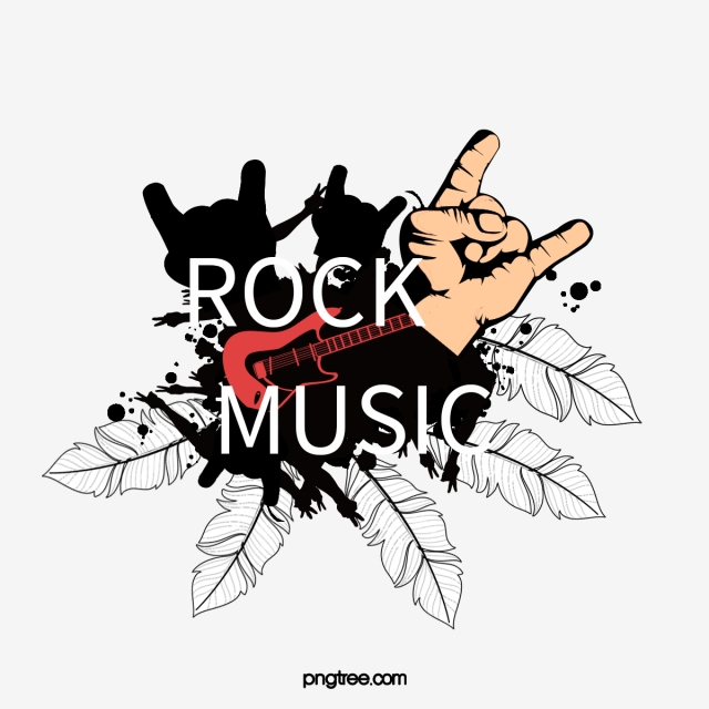 640x640 M Rock, Rock, Music, Guitar Png And Vector With Transparent