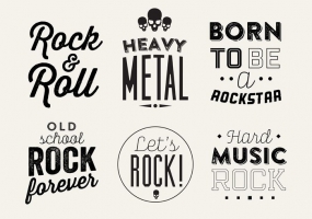 285x200 Hard Rock Free Vector Graphic Art Free Download