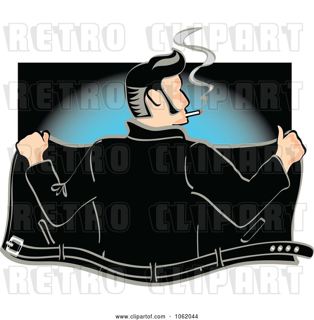 Vector Clip Art Of Retro Cartoon Rockabilly Greaser Opening His 1024x1044 Vector Clip Art Of Retro Cartoon Rockabilly Greaser Opening His