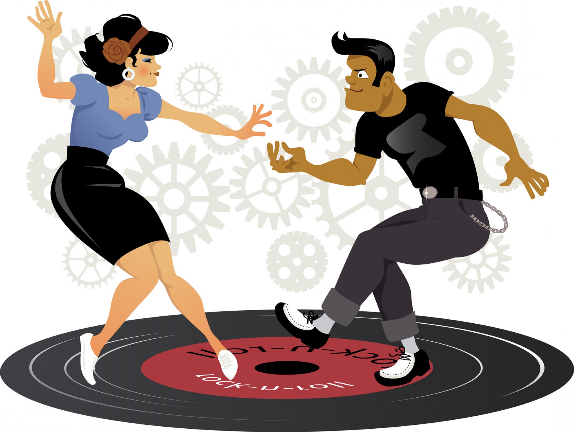 Rockabilly Vector at Vectorified.com | Collection of Rockabilly Vector ...