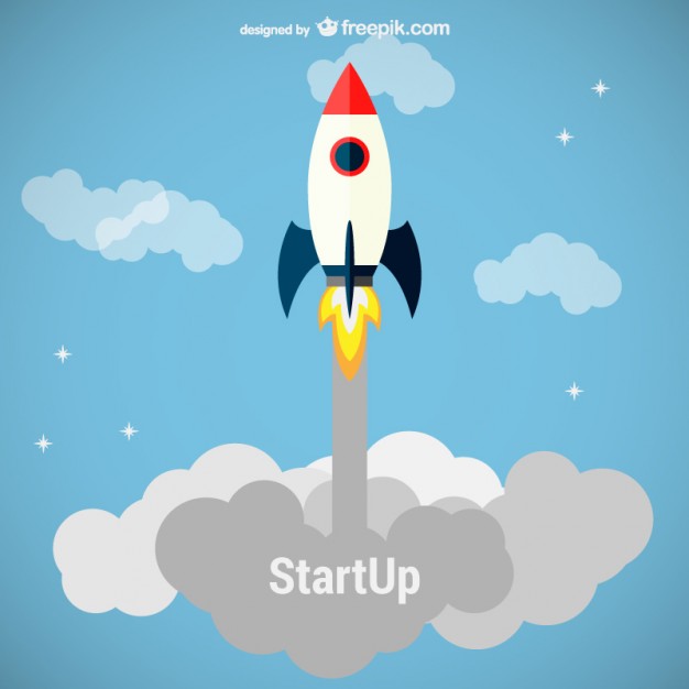 Rocket Launch Vector