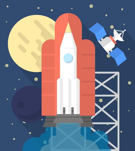 Flat Rocket Launch 438x490 Flat Rocket Launch