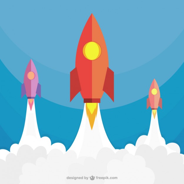 Rockets Launching Vector Free Download 626x626 Rockets Launching Vector Free Download