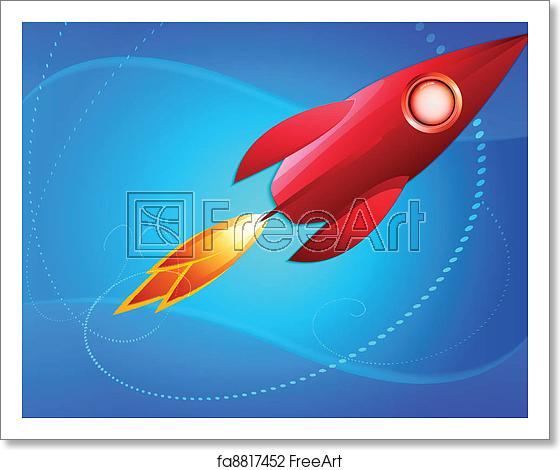 Free Art Print Of Rocket Launch Rocket Launch Vector Illustration 560x470 Free Art Print Of Rocket Launch Rocket Launch Vector Illustration