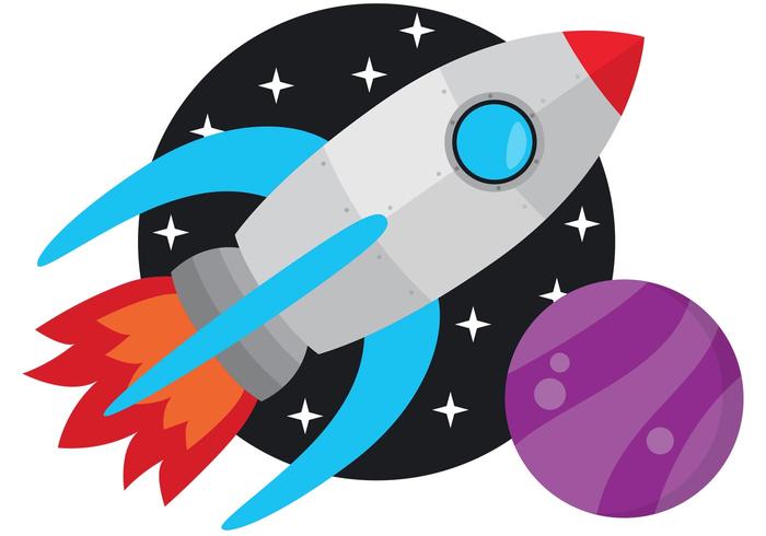 700x490 Rocket Ship Free Vector Art