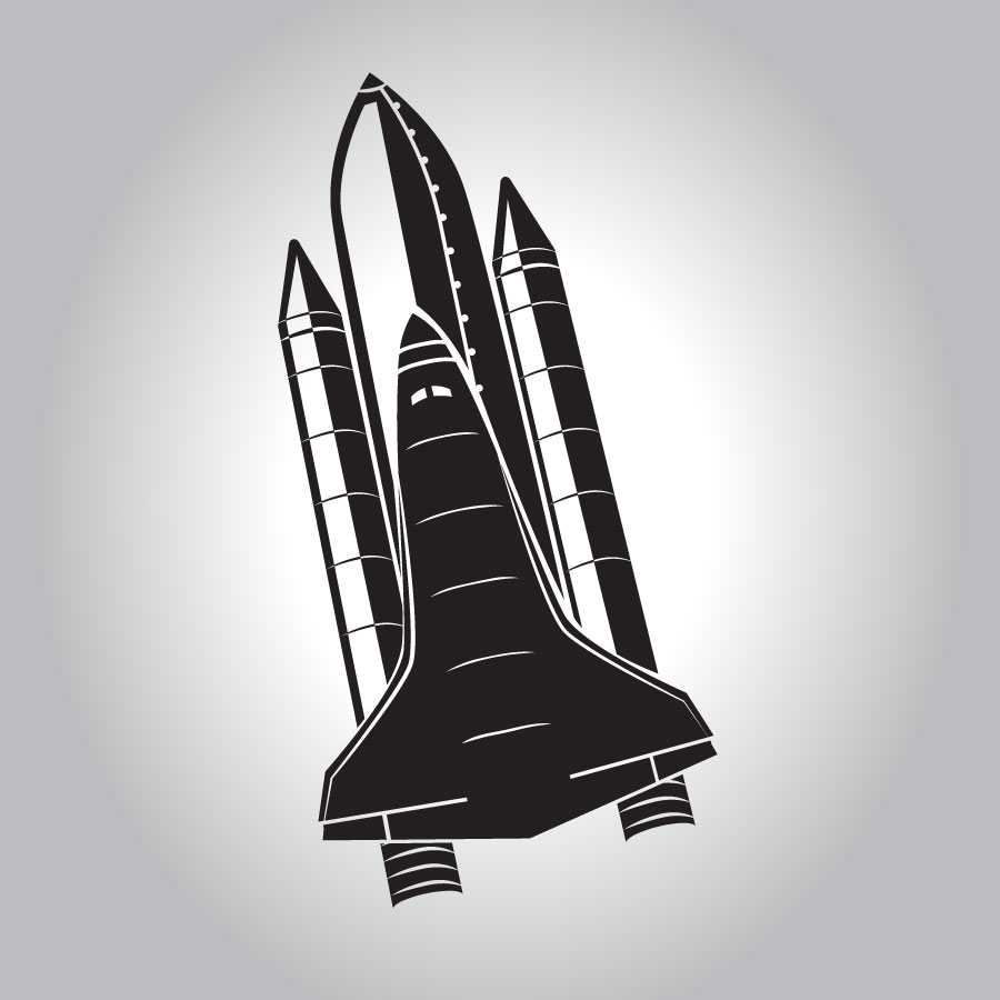Рисунок вектор ракета