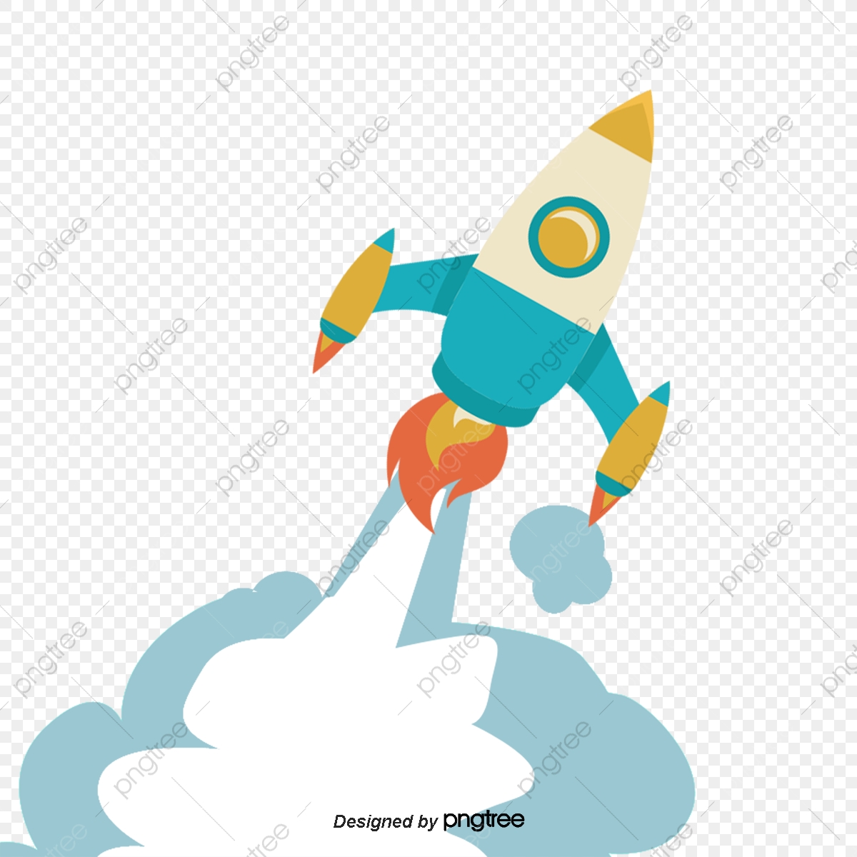 1200x1200 Jet Rocket, Vector Material, Flat, Cartoon Png And Vector