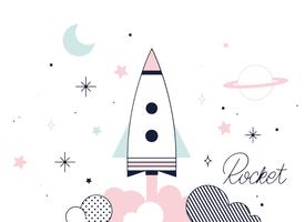275x200 Rocket Ship Free Vector Art