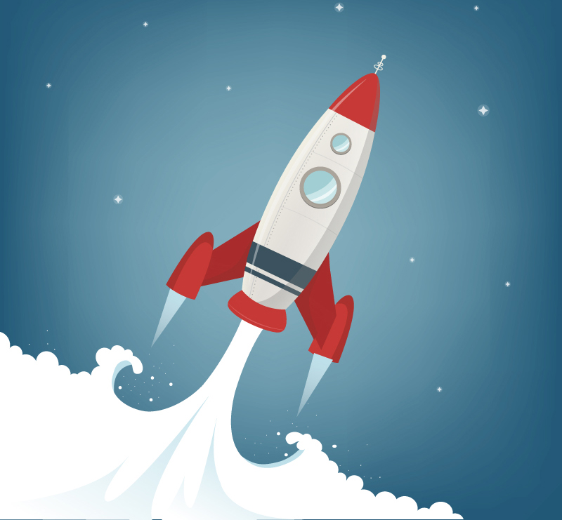 800x741 Cartoon Vacated Rocket Vector Material Over Millions Vectors