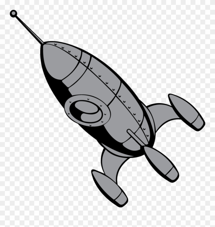 880x927 Free Library Clipart Rocket Retro Rocket