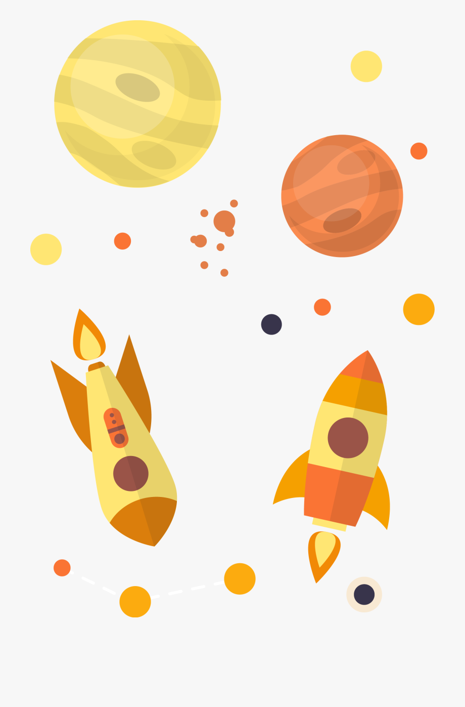 920x1397 Outer Space Planet Rocket Euclidean Vector