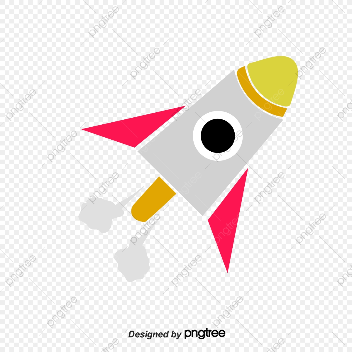 1200x1200 Cartoon Rocket Icon, Cartoon Vector, Rocket Vector, Icon Vector