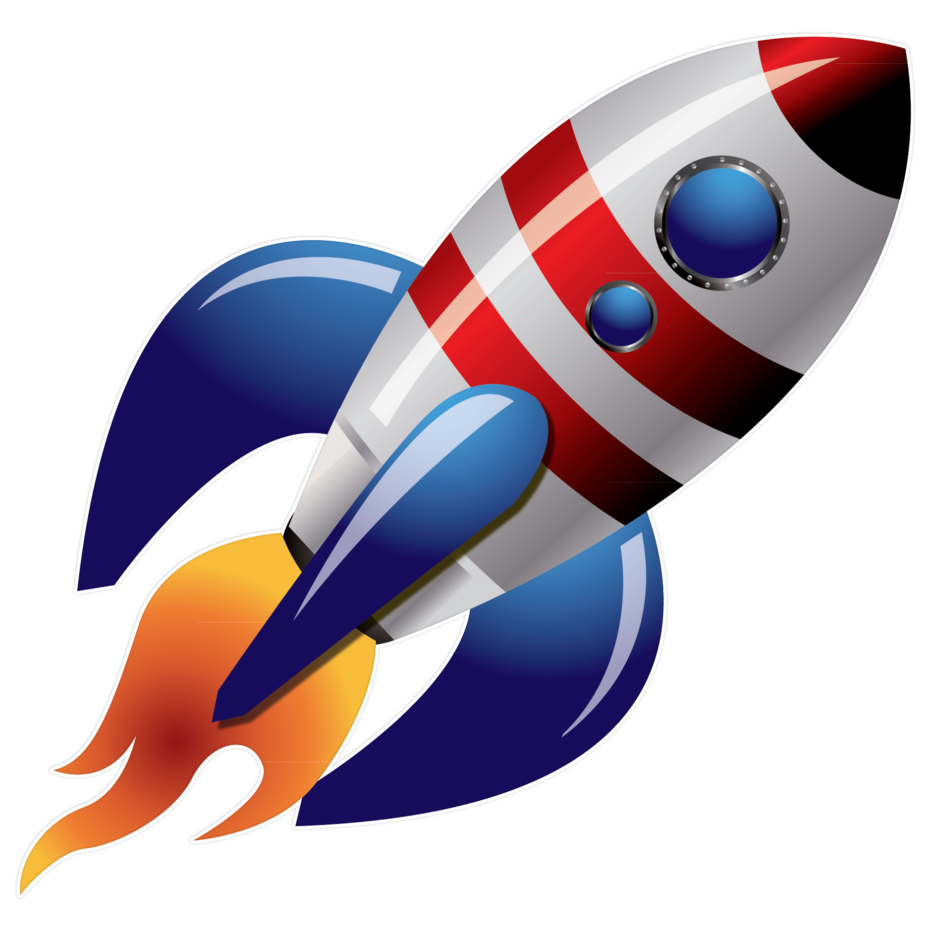 1879x1879 Free Rocket Ship Vector Png Download