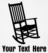 190x208 Rocking Chair Vector Men's T Shirt Spreadshirt
