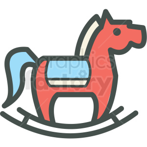 300x300 Rocking Horse Vector Icon Clipart Royalty Free Gif, Png