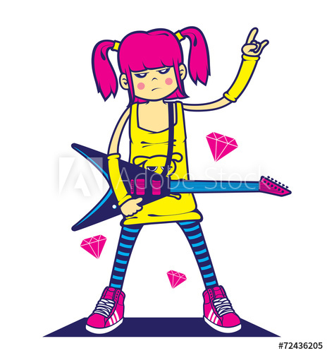 Rockstar Girl 464x500 Rockstar Girl