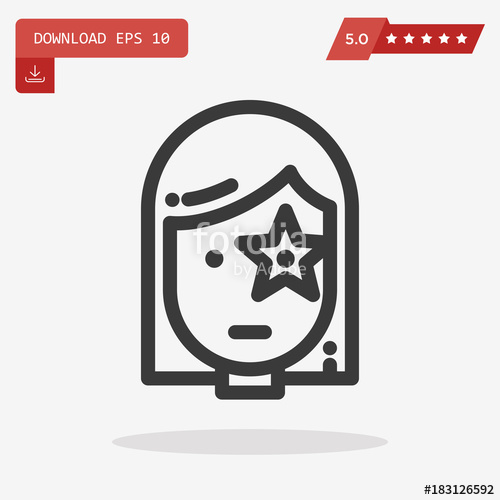 Rockstar Vector Icon Stock Image And Royalty Free Vector 500x500 Rockstar Vector Icon Stock Image And Royalty Free Vector
